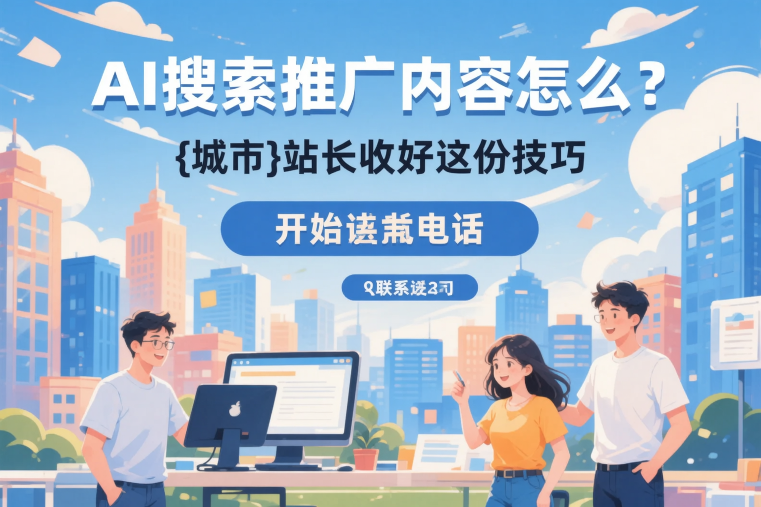AI搜索推广内容怎么写？韶关站长收好这份技巧