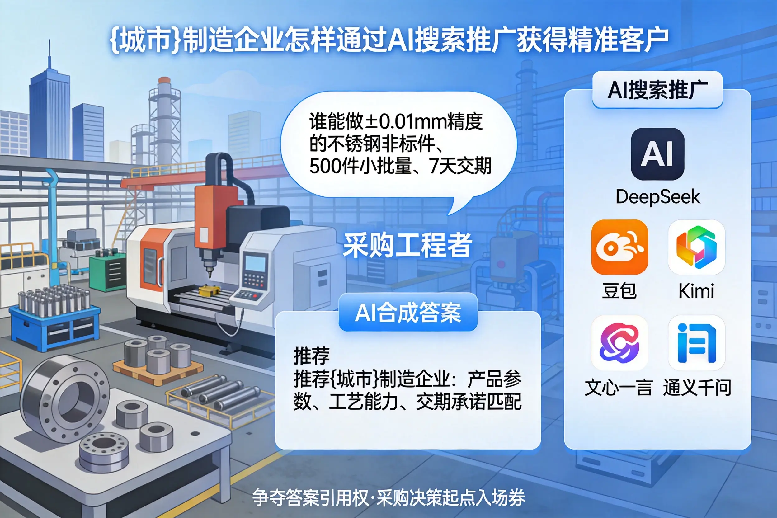 韶关制造企业怎样通过AI搜索推广获得精准客户