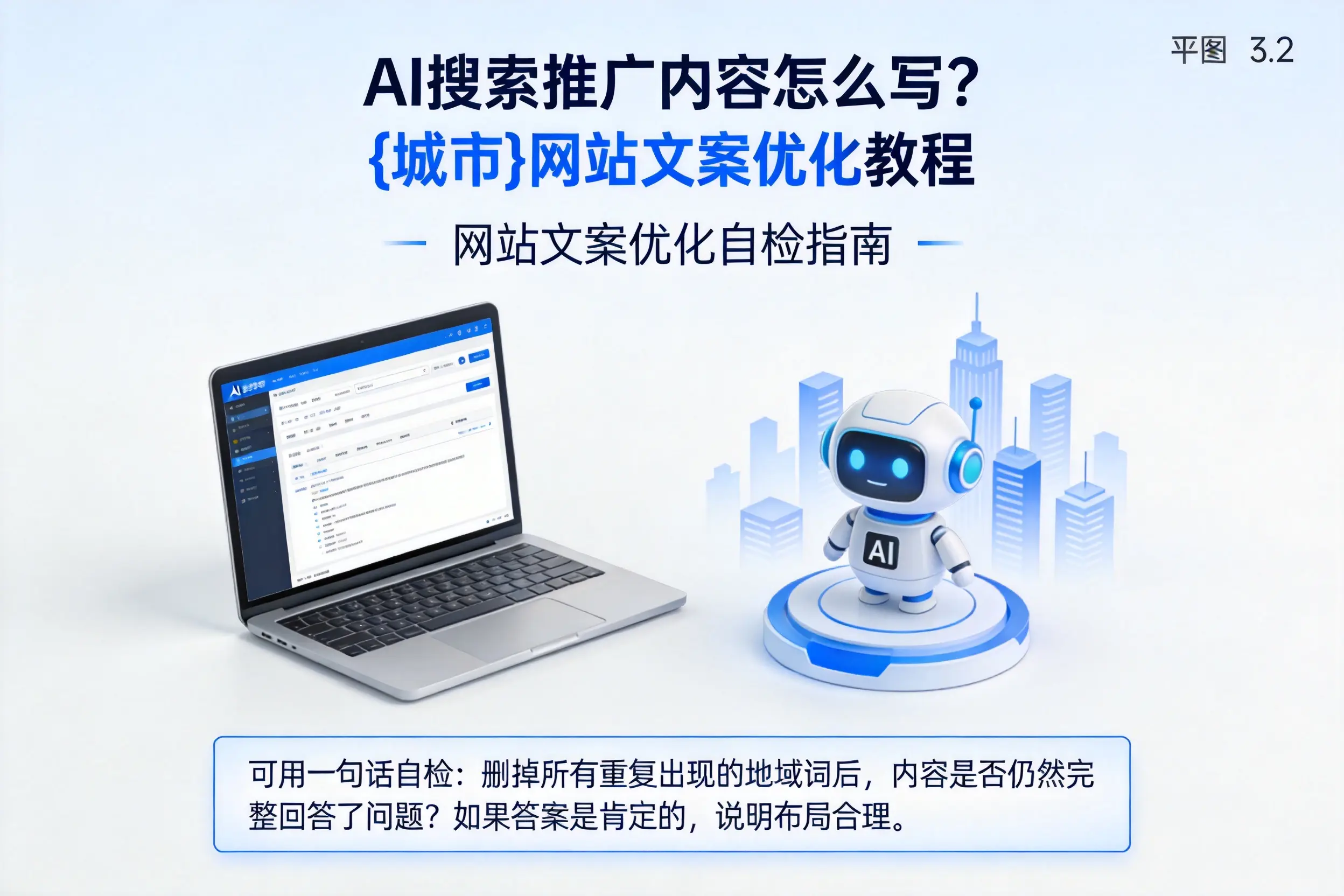 AI搜索推广内容怎么写？韶关网站文案优化教程