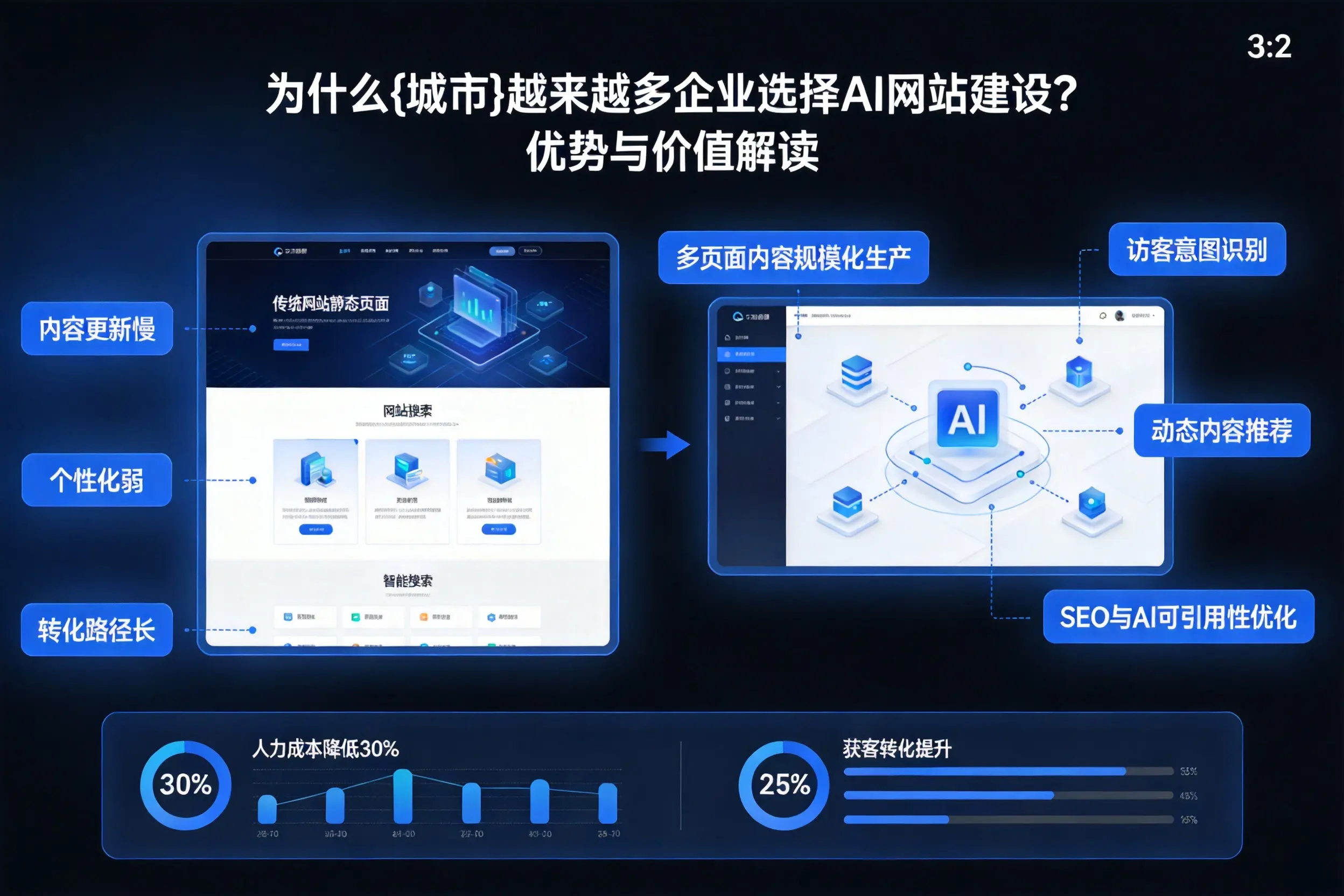 为什么韶关越来越多企业选择AI网站建设?优势与价值解读