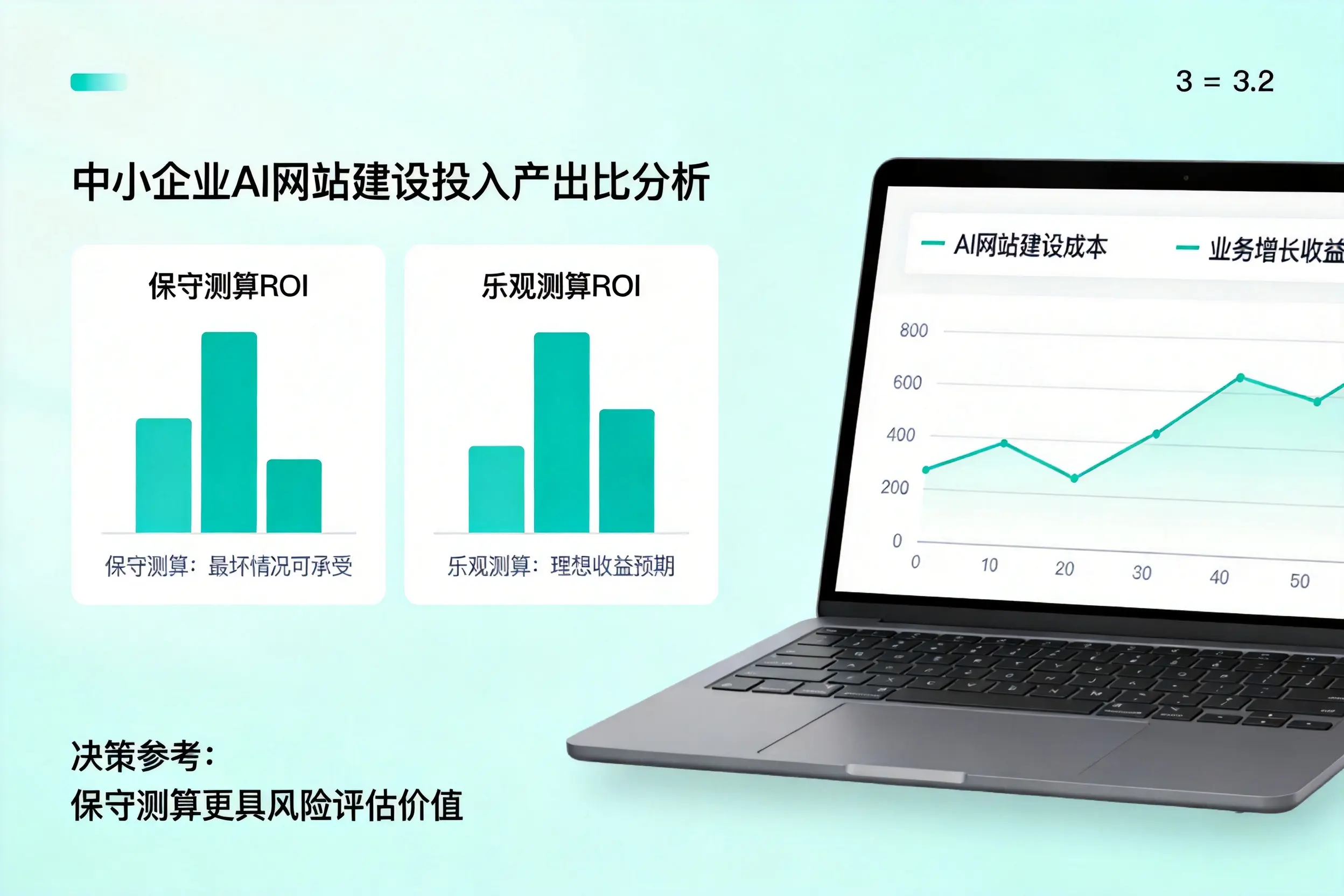 韶关中小企业AI网站建设投入产出比怎么算?先看这份分析