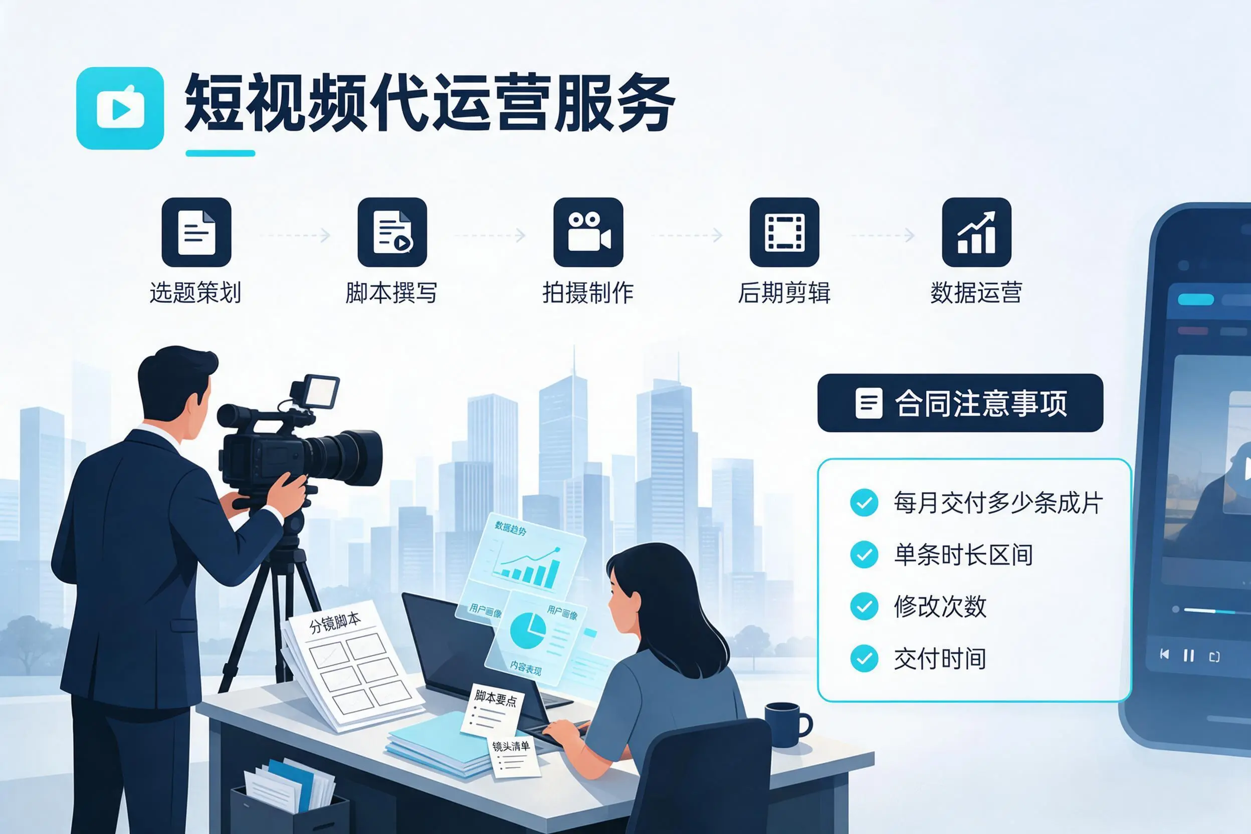 短视频代运营包含哪些服务？韶关企业常见问题科普