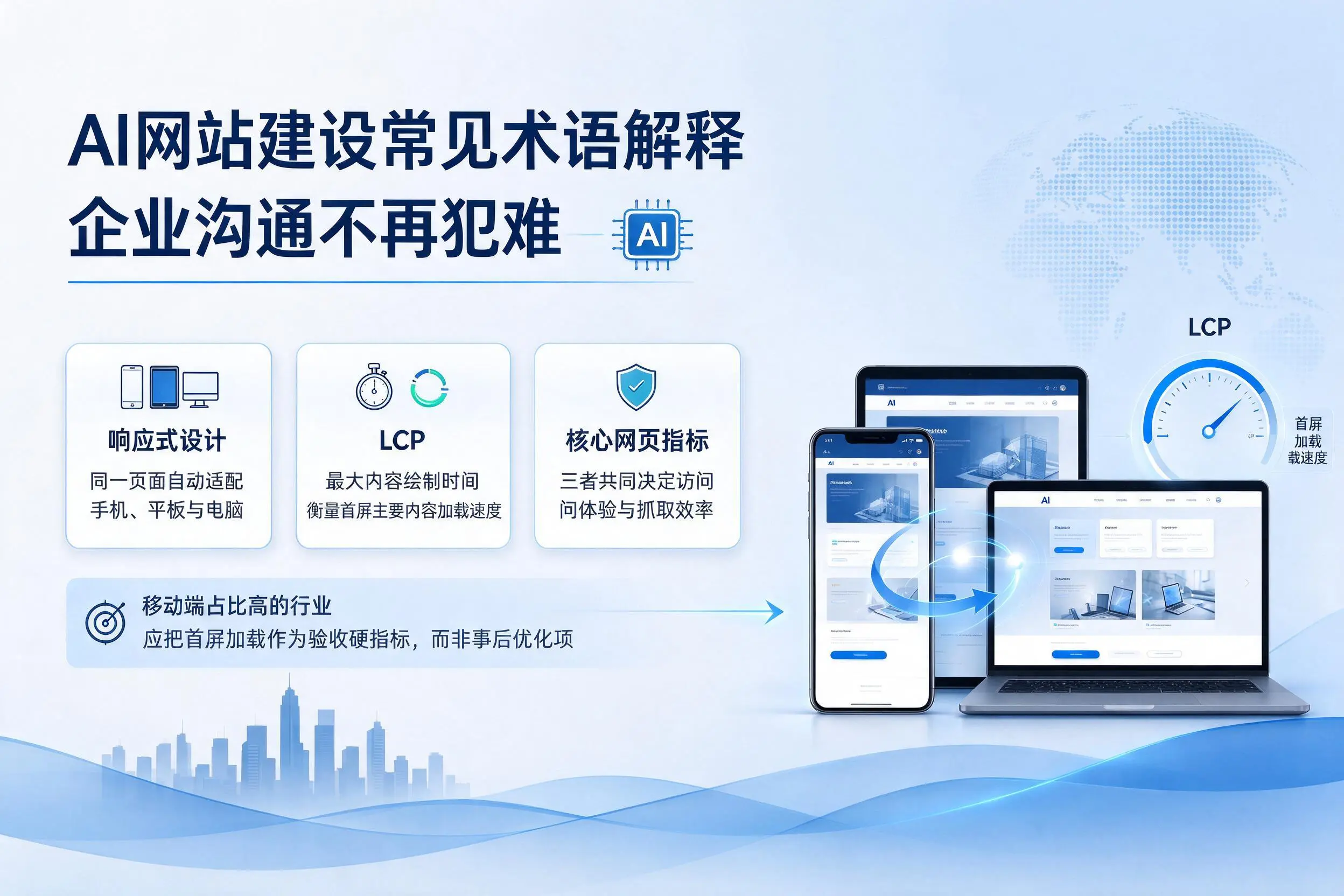 AI网站建设常见术语解释，韶关企业沟通不再犯难