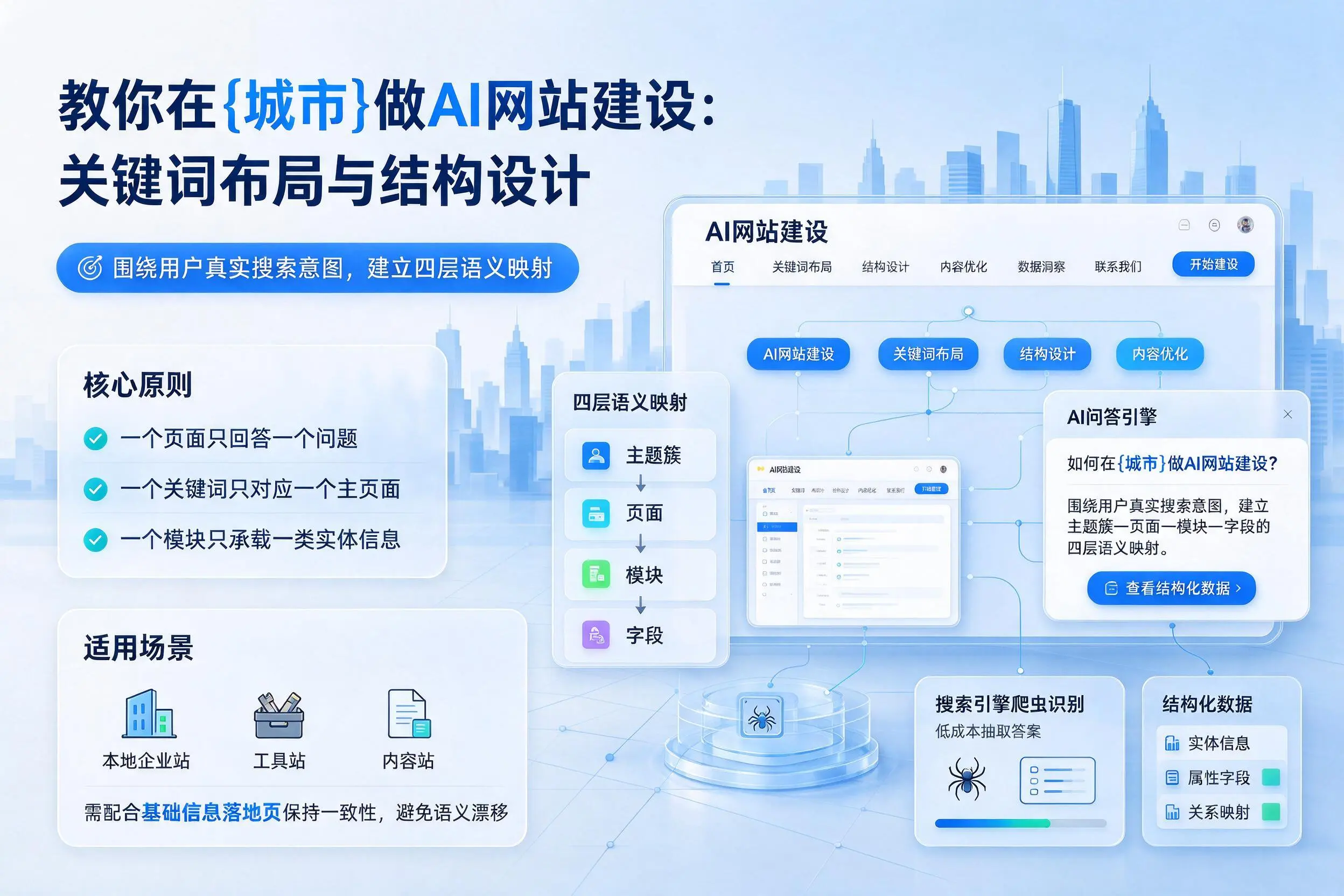 教你在韶关做AI网站建设：关键词布局与结构设计